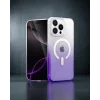 iPhone 14 Pro Pummel Shiny Magsafe Kılıf - Mor