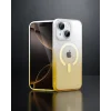 iPhone 14 - Pummel Shiny Magsafe Kılıf - Gold
