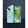 iPhone 15 Plus Live Diamond Magsafe Kılıf - Yeşil