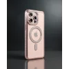 iPhone 15 Pro Max - Kılıf - Joke Simli Magneticsafe - Pembe
