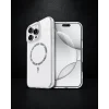 iPhone 15 Pro Max Live Diamond Magsafe Kılıf - Şeffaf