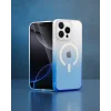 iPhone 15 Pro Max Pummel Shiny Magsafe Kılıf - Mavi