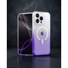 iPhone 15 Pro Max Pummel Shiny Magsafe Kılıf - Mor