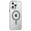 Joko Apple iPhone 15 Pro Uyumlu Move Taşlı Magsafe Kapak - Siyah