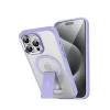 İphone 15 Pro Tork Magsafe Standlı Kapak - Lila