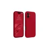İphone 16 Kılıf First Silikon - Kırmızı