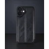 iPhone 16 Kılıf Flip Cover - Siyah