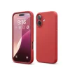 İphone 16 Kılıf Nano İçi Kadife Silikon - Kırmızı