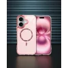 iPhone 16 Plus Live Diamond Magsafe Kılıf - Pembe