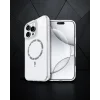 iPhone 16 Pro Live Diamond Magsafe Kılıf - Şeffaf