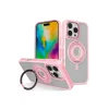 Joko Apple iPhone 16 Pro Max Uyumlu Banza Magsafe Standlı Kapak - Pembe