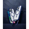 iPhone 16 Pro Max - Enka Magsafe Silikon Kılıf - Lacivert