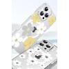 Joko Apple iPhone 16 Pro Max Uyumlu Floral Magsafe Kapak - Pembe