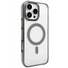Joko Apple iPhone 16 Pro Max Uyumlu Gleam PC Sert Magsafe Kılıf - Titan Gri