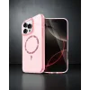 iPhone 16 Pro Max Live Diamond Magsafe Kılıf - Pembe
