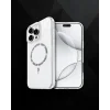 iPhone 16 Pro Max Live Diamond Magsafe Kılıf - Şeffaf