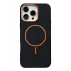 Joko Apple iPhone 16 Pro Max Uyumlu Luno Deri Magsafe Kapak - Siyah