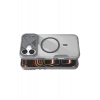Joko Apple iPhone 16 Uyumlu Zinko Magsafe Kapak - Titan Gri