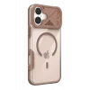 Joko Apple iPhone 17 Uyumlu Zinko Magsafe Kapak - Çöl Titanyum