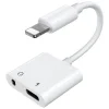 İPhone-3.5mm Kulaklık Ve Şarj Dönüştürücü Başlık Adaptör Kablo-(5775)