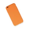 İphone 6 Kılıf Nano İçi Kadife Silikon - Turuncu