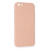 İphone 6 Plus Kılıf Nano İçi Kadife Silikon - Pudra