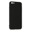 İphone 6 Plus Kılıf Nano İçi Kadife Silikon - Siyah