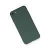 İphone 7 Kılıf Nano İçi Kadife Silikon - Koyu Yeşil
