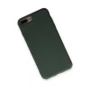 İphone 7 Plus Kılıf Nano İçi Kadife Silikon - Koyu Yeşil