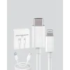 iPhone iPad Airpods Uyumlu 30W Type-C to Lightning Kablo