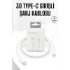 Iphone Uyumlu İOS Uyumlu Lightning Hızlı Şarj Tye C Lightning Şarj Kablosu