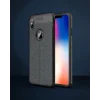 iPhone XS Max Kılıf Auto Focus Kapak - Siyah