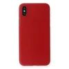 İphone Xs Max Kılıf Pp Ultra İnce Kapak - Kırmızı