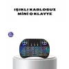 Işıklı Q Klavye – Entegre Touchpad Ergonomik Tasarım ve Türkçe Karakter Desteği