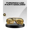 Işıklı Tasarımlı LED Gözlük Eğlence Aksesuarı