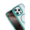 Joko Apple iPhone 15 Pro Max Uyumlu Terea Magsafe Kapak - Yeşil