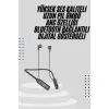 Kablolu Kulak İçi Bluetooth Kulaklık 60 Saat ANC Özellikli Boyun Bantlı
