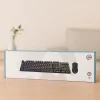 Kablolu RGB Oyuncu Klavye ve Mouse Seti - Siyah
