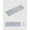 Kablosuz Klavye ve Mouse Seti - Ergonomik Tasarım, Sessiz Kullanım, Geniş Uyumluluk