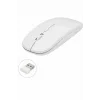 Kablosuz Mouse Fare Şarjlı Bluetooth Wireless Çift Modlu Sessiz