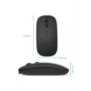 Kablosuz Mouse Fare Şarjlı Bluetooth Wireless Çift Modlu Sessiz