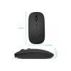 Kablosuz Mouse Fare Şarjlı Bluetooth Wireless Çift Modlu Sessiz