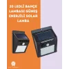 Kablosuz Solar LED Lamba | Bahçe Veranda Merdiven Işığı Otomatik Aç-Kapa Sensörlü
