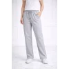 Kadın Düz Paça Beli Lastikli İpli Günlük Spor Eşofman Altı Rahat Fit - Gri