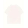 Kadın T-shirt Eğlenceli Harf NY Baskılı Bisiklet Yaka Tişört - Beyaz