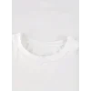 Kadın Kısa Kol Yazlık Tişört Bisiklet Yaka Baskılı Oversize T-Shirt - Beyaz