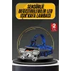 Kafa Lambası 800 Lümen 4 Mod Yüksek Işık Flaşörlü Şarjlı Led Lamba