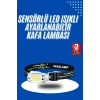 Kafa Lambası, Su Geçirmez Kafa Feneri 3 Mod Aydınlatma