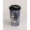 Kahve Bardağı - Kapaklı Desenli 650ML