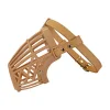 Karamel Plastik Köpek Ağızlığı 10,5 cm-27 cm Bej Medium